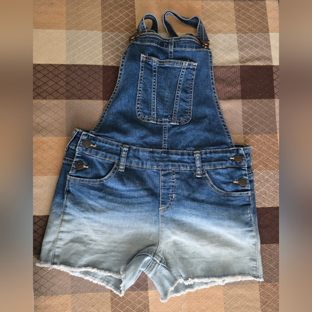 Justice Denim Overalls with Pockets